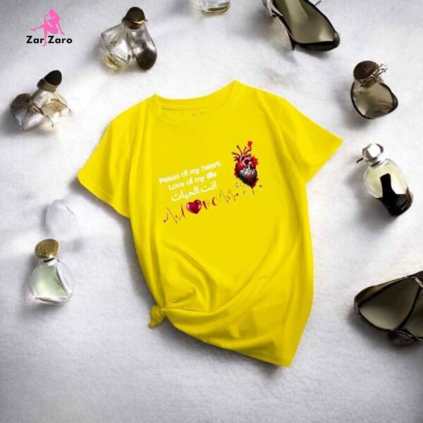 Antal Hayat Printed Tee Half Sleeves (All Colors) - Image 3