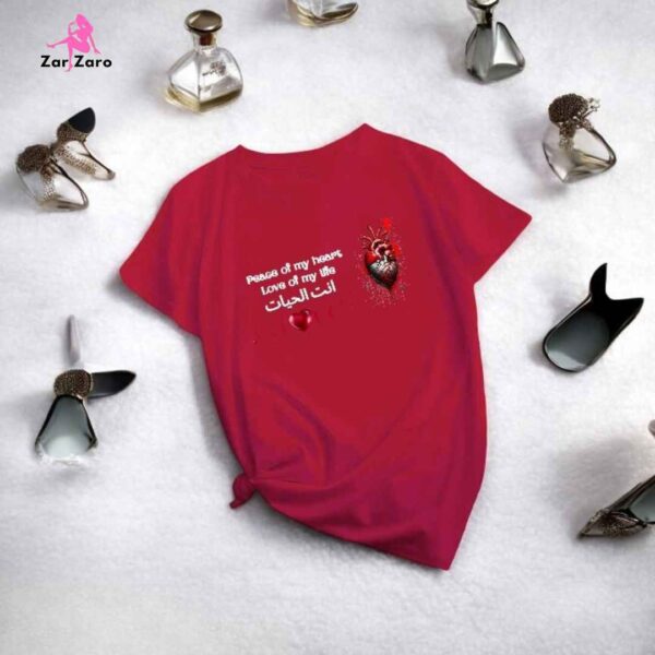Antal Hayat Printed Tee Half Sleeves (All Colors) - Image 6