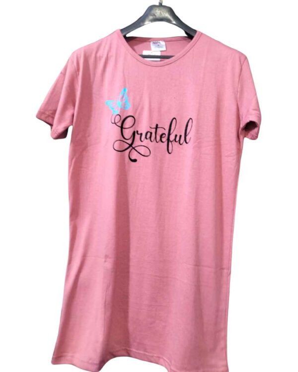 Grateful Printed Long Shirt For Women(3 Colors) - Image 4