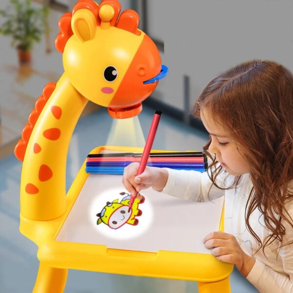 KIDS DRAWING & TRACING PROJECTOR TABLE BOARD (Big Size) - Image 2