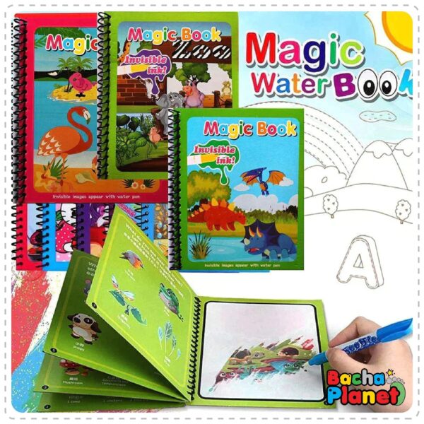 MAGICAL WATER DRAWING BOOK ( Set of Two Books ) - Image 2