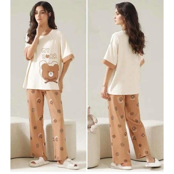 Off White My Bear Printed & Bear Printed Trouser - Image 5